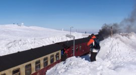 Brockenwanderung im Winter